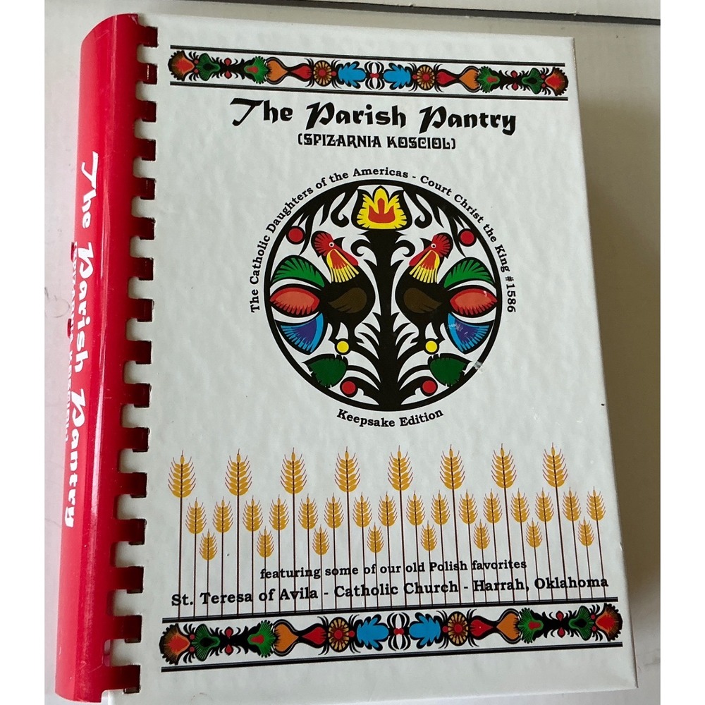 Vintage The Parish Pantry Polish Favorites Cookbook Oklahoma Heritage Keepsake